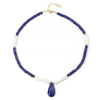 Collier en argent et Lapis-Lazuli