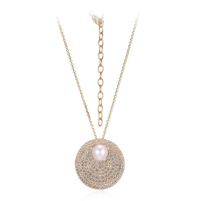 Collier en argent et Perle de culture d'eau douce