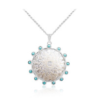 Collier en argent et Nacre (Anne Bever)