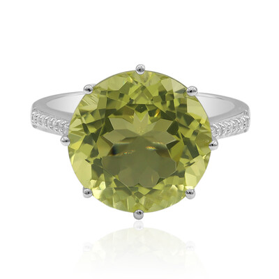 Bague en argent et Quartz de l'Ouro Verde (Tenner Diniz)