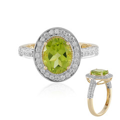Bague en or et Péridot