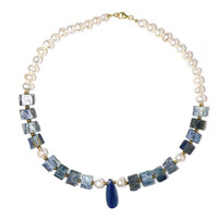 Collier en argent et Kyanite