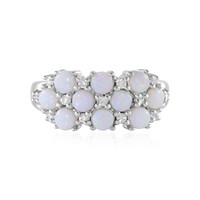 Bague en argent et Opale d'Australie