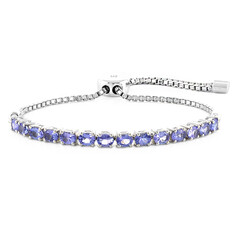Bracelet en argent et Tanzanite