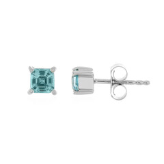 Boucles d'oreilles en argent et Zircon de Ratanakiri