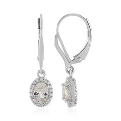 Boucles d'oreilles en argent et Danburite