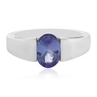 Bague en argent et Tanzanite