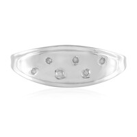 Bague en argent et Diamant I2 (I)