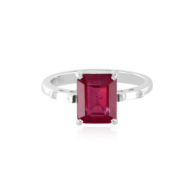 Bague en argent et Rubis de Bemainty
