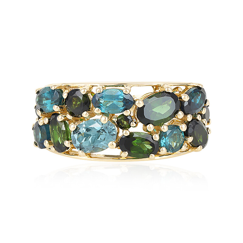 Bague en or et Indicolite KM by Juwelo 5401ED Juwelo Bijouterie