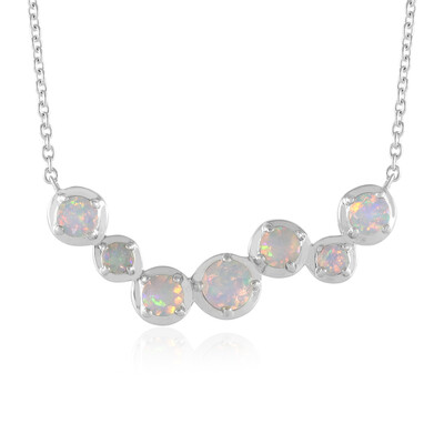 Collier en argent et Opale Welo