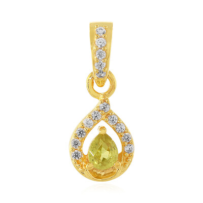 Pendentif en argent et Sphène de Capelinha