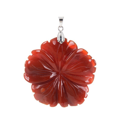 Pendentif en argent et Cornaline