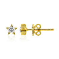 Boucles d'oreilles en or et Diamant SI1 (G)