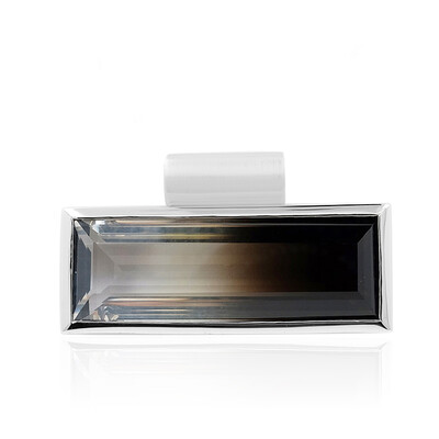 Pendentif en argent et Quartz multicolore (MONOSONO COLLECTION)