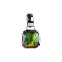 Pendentif en argent et Ammolite