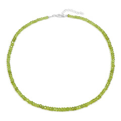 Collier en argent et Péridot