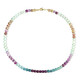 Collier en argent et Fluorite