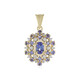 Pendentif en or et Tanzanite