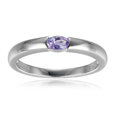 Bague en argent et Tanzanite