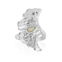 Bague en argent et Opale Welo