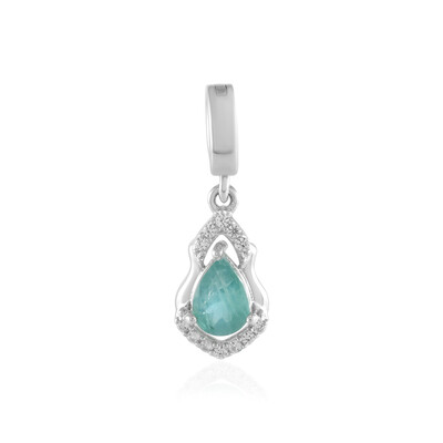 Pendentif en argent et Grandidierite
