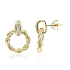Boucles d'oreilles en or et Diamant I1 (H) (CIRARI)