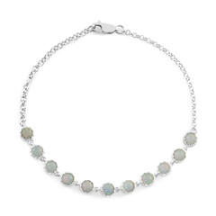 Bracelet en argent et Opale Welo
