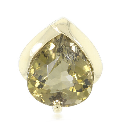 Pendentif en or et Tourmaline cuprifère