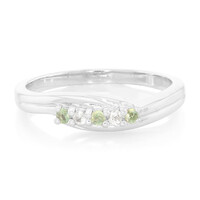 Bague en argent et Alexandrite du Brésil