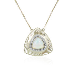 Collier en or et Opale Welo (Ornaments by de Melo)