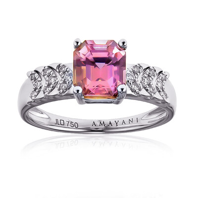 Bague en or et Diaspora rose (AMAYANI)