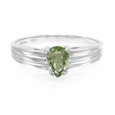 Bague en argent et Tourmaline Paraïba