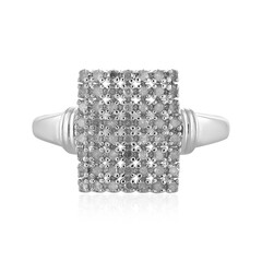 Bague en argent et Diamant I3 (I)