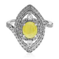 Bague en or et Chrysobéryl œil-de-chat (CIRARI)