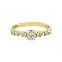 Bague en or et Zircon