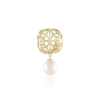 Pendentif en or et Perle de culture d'eau douce (Ornaments by de Melo)