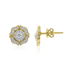 Boucles d'oreilles en or et Diamant IF (D)