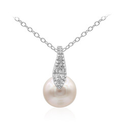 Collier en argent et Perle de culture d'eau douce