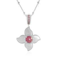 Collier en argent et Topaze rose (Dallas Prince Designs)