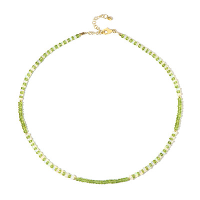Collier en argent et Péridot