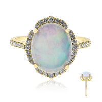 Bague en or et Opale Welo AAA (CIRARI)
