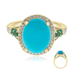 Bague en or et Turquoise