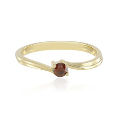 Bague en or et Diamant rouge SI1