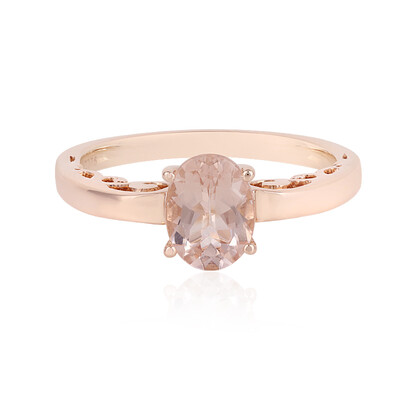 Bague en or et Morganite