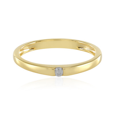 Bague en argent et Diamant I3 (J)