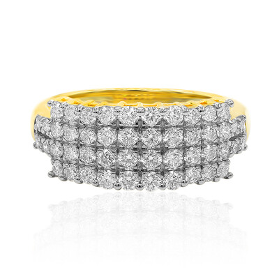Bague en or et Diamant IF (D) (Annette)
