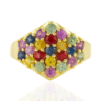 Bague en argent et Saphir