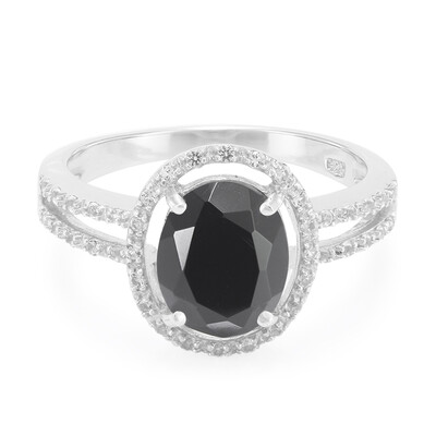 Bague en argent et Onyx noir
