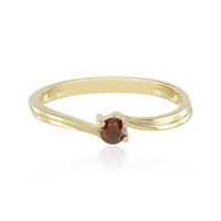 Bague en or et Diamant rouge SI1